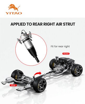 7P6616020J Untuk model Audi Q7, Peredam Kejut Suspensi Udara Gandar Belakang Kanan