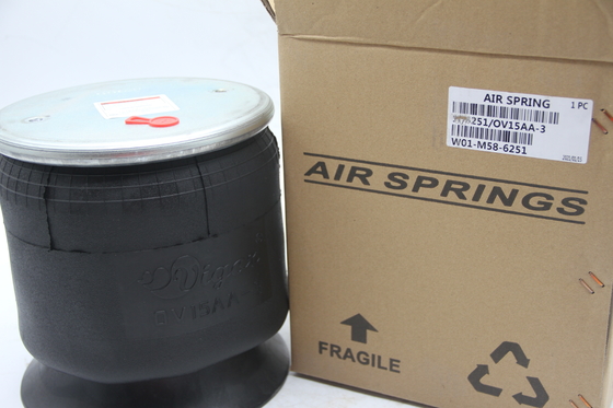 Rolling Lobe Air Spring untuk Truk 1402423 1865759 1314903 Firestone W01-M58-6251/Goodyear 1R11-826/Contitech 50046