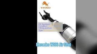 Mercedes W166 Air Suspension Strut Depan Kanan